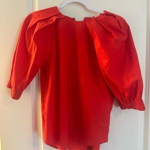 H&M Vibrant Red Blouse